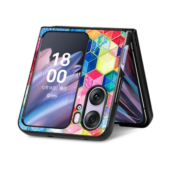 JSM COLOR Kryt s držiakom Oppo Find N2 Flip CUBE