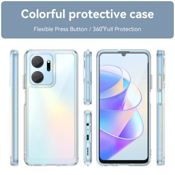 CRYSTAL Ochranný kryt pre Honor X7a priehľadný
