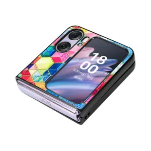 JSM COLOR Kryt s držiakom Oppo Find N2 Flip CUBE