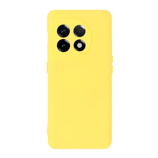 RUBBER Ochranný kryt pre OnePlus 11 5G žltý