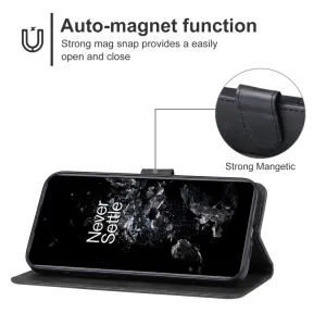 SMOOTH Peňaženkové puzdro pre OnePlus 11 5G čierne