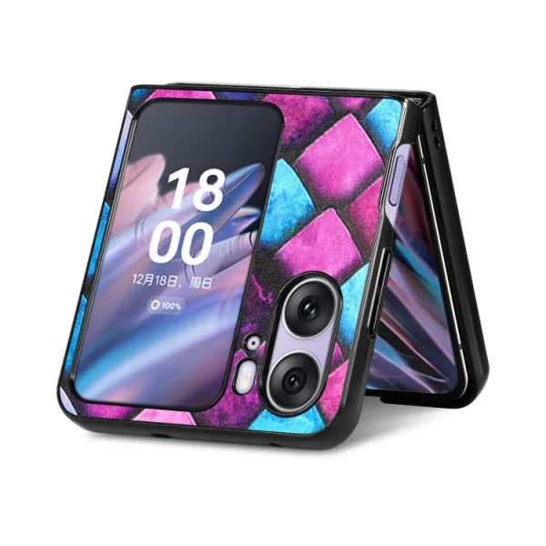 JSM COLOR Kryt s držiakom Oppo Find N2 Flip PURPLE