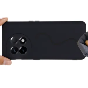 RUBBER Ochranný kryt pre OnePlus 11 5G čierny