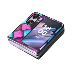 JSM COLOR Kryt s držiakom Oppo Find N2 Flip PURPLE