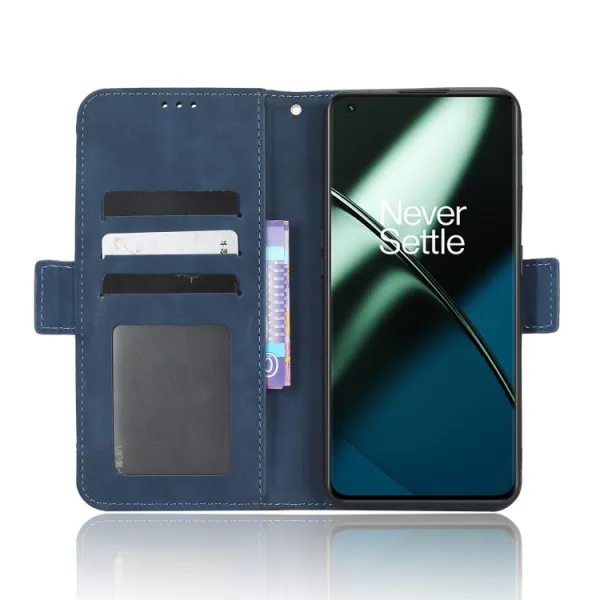 SLOT Peňaženkový obal pre OnePlus 11 5G modrý
