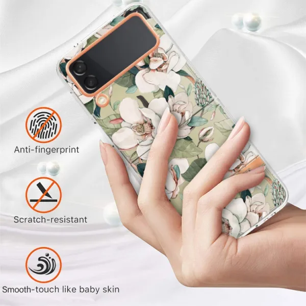 ELECTRO Ochranný kryt Samsung Galaxy Z Flip4 5G WHITE