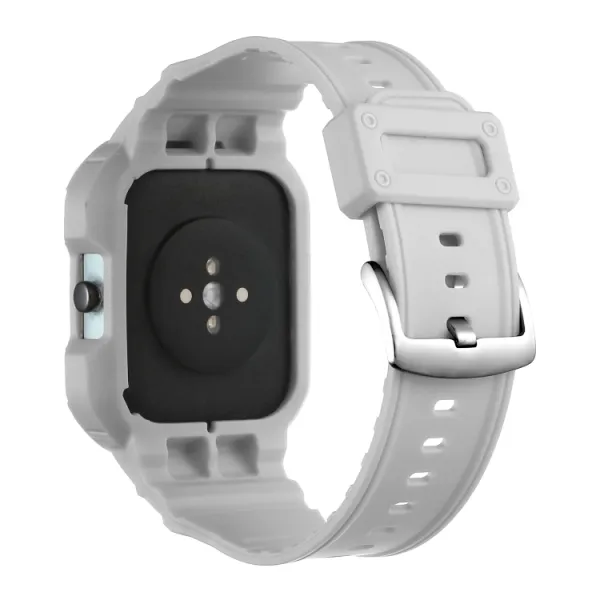 GLACIER Ochranné puzdro pre Amazfit GTS 4 / 3 / 2 / 1 šedé