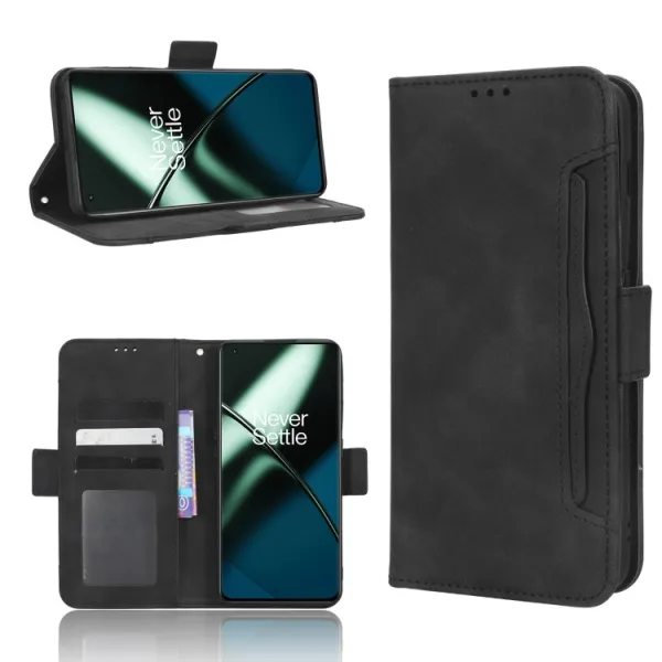 SLOT Peňaženkový obal pre OnePlus 11 5G čierny