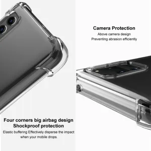 IMAK Ochranný silikónový obal pre Motorola Moto E13 čierny