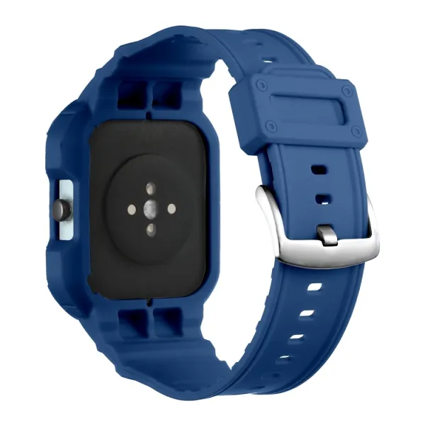 GLACIER Ochranné puzdro pre Amazfit GTS 4 / 3 / 2 / 1 modré