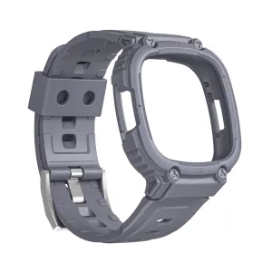 GLACIER Ochranné puzdro pre Fitbit Versa 4 / 3 / 2 / 1 šedé