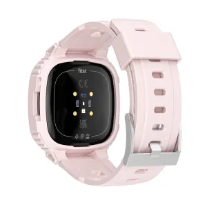 GLACIER Ochranné puzdro pre Fitbit Versa 4 / 3 / 2 / 1 ružové