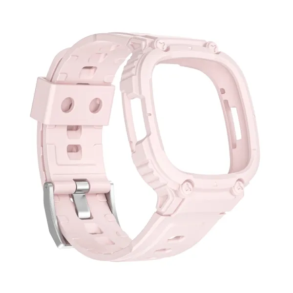 GLACIER Ochranné puzdro pre Fitbit Versa 4 / 3 / 2 / 1 ružové