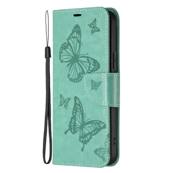 ART BUTTERFLY Peňaženkový obal pre Xiaomi Redmi Note 13 zelený