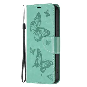 ART BUTTERFLY Peňaženkový obal pre Xiaomi Redmi Note 13 zelený