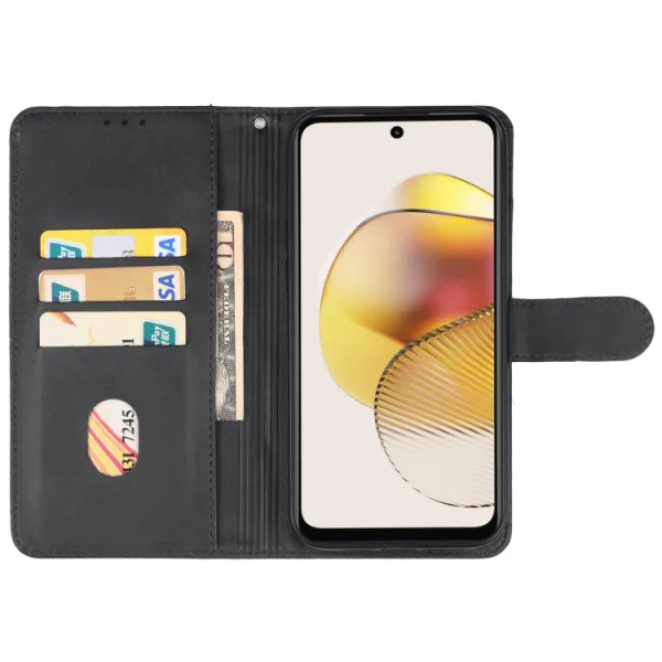 SMOOTH Peňaženkové puzdro pre Motorola Moto G73 5G čierne