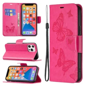 ART Peňaženkový kryt Xiaomi 13 Lite BUTTERFLIES ružový