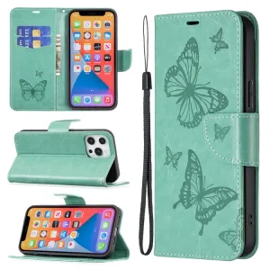 ART Peňaženkový kryt Xiaomi 13 Lite BUTTERFLIES zelený