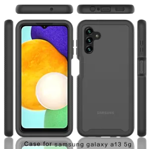 DUAL Obojstranný kryt pre Samsung Galaxy A13 5G čierny