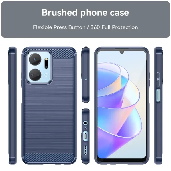 FLEXI TPU Kryt pre Honor X7a modrý