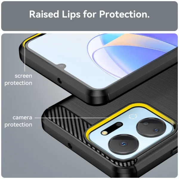 FLEXI TPU Kryt pre Honor X7a čierny