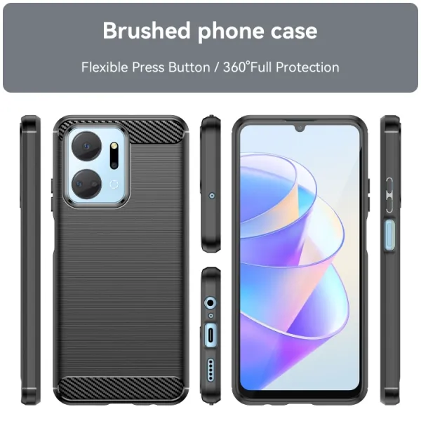 FLEXI TPU Kryt pre Honor X7a čierny