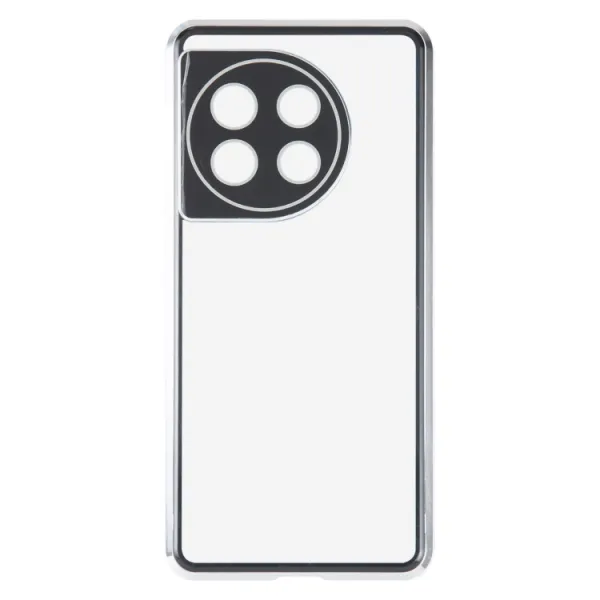 Magnetický kryt 360 pre OnePlus 11 5G strieborný