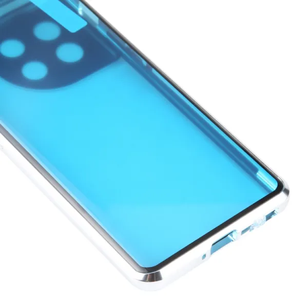 Magnetický kryt 360 pre OnePlus 11 5G strieborný