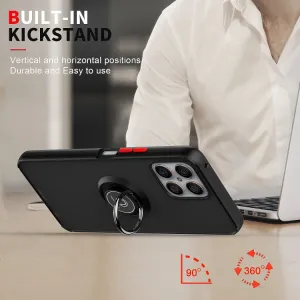 SHADOW Ochranný kryt s držiakom Honor X8 čierny