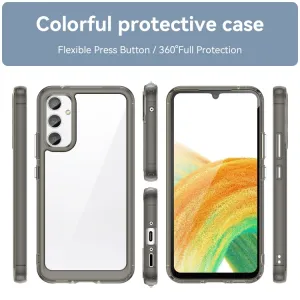 CRYSTAL Ochranný kryt pre Samsung Galaxy A34 5G šedý