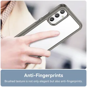 CRYSTAL Ochranný kryt pre Samsung Galaxy A34 5G šedý
