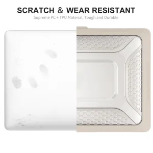 ENKAY RUGGED Ochranný set pre Apple MacBook Pro 13" A1706 / A1989 / A2159 KHAKI