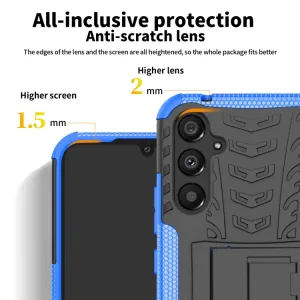 STAND Extra odolný obal Samsung Galaxy A34 5G modrý