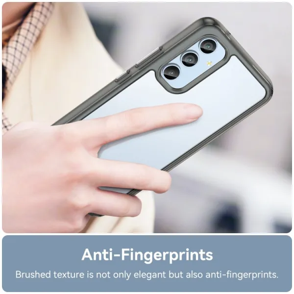 CRYSTAL Ochranný kryt pre Samsung Galaxy A54 5G šedý