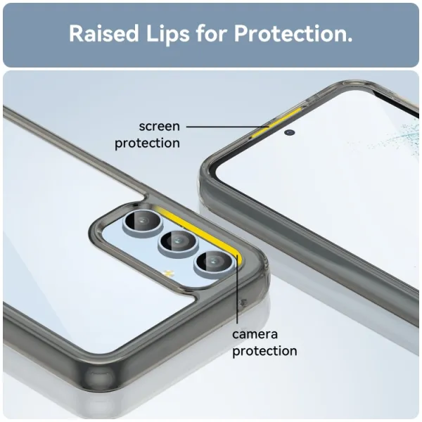 CRYSTAL Ochranný kryt pre Samsung Galaxy A54 5G šedý