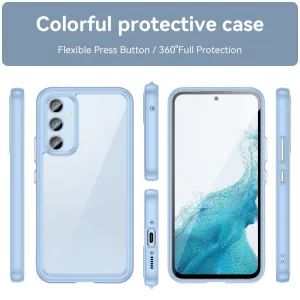 CRYSTAL Ochranný kryt pre Samsung Galaxy A54 5G modrý