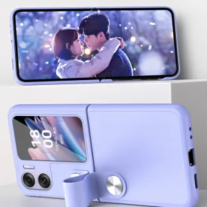 SWIFT Ochranný obal s držiakom Oppo Find N2 Flip modrý