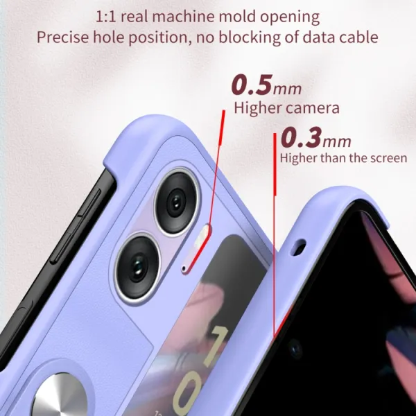 SWIFT Ochranný obal s držiakom Oppo Find N2 Flip modrý