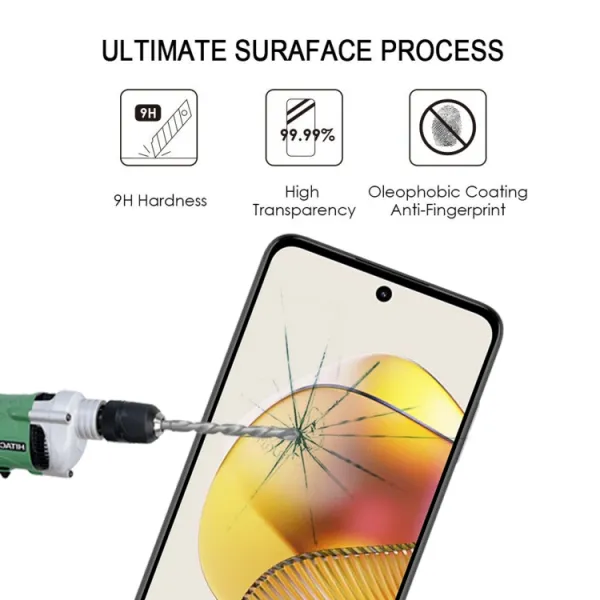 3D Tvrdené ochranné sklo pre Motorola Moto G73 5G