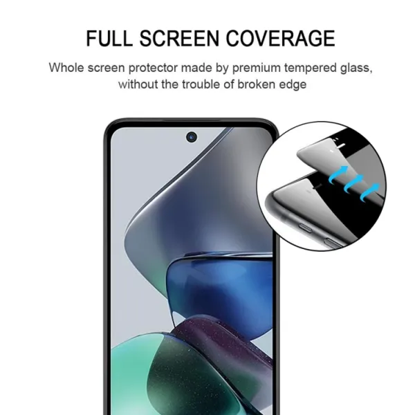 3D Tvrdené ochranné sklo pre Motorola Moto G23