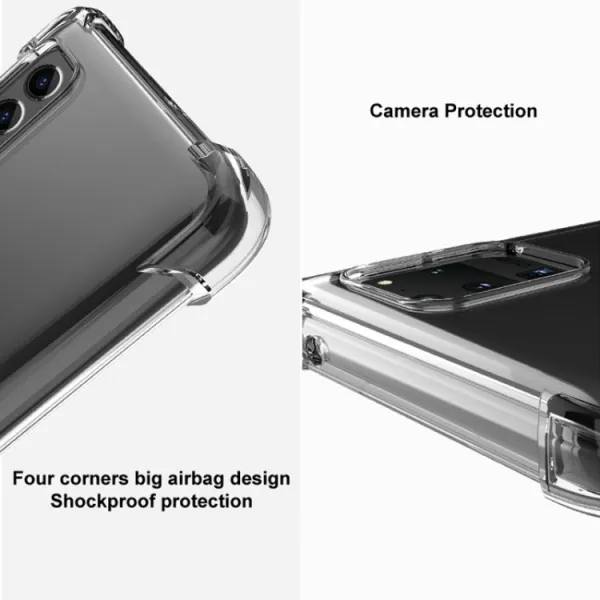 IMAK Ochranný silikónový kryt Samsung Galaxy A54 5G čierny