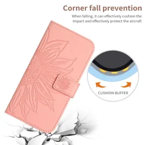 ART SUNFLOWER Peňaženkový obal pre Honor 90 Smart 5G ružový