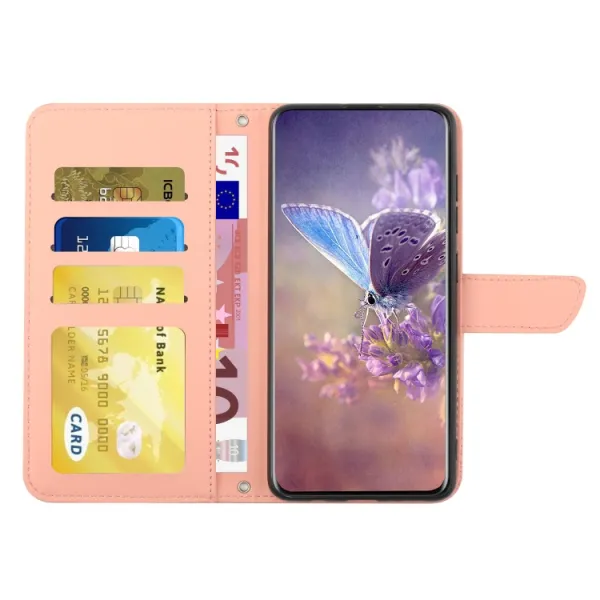 ART BLOSSOM Peňaženkový kryt pre Xiaomi Redmi A3 ružový