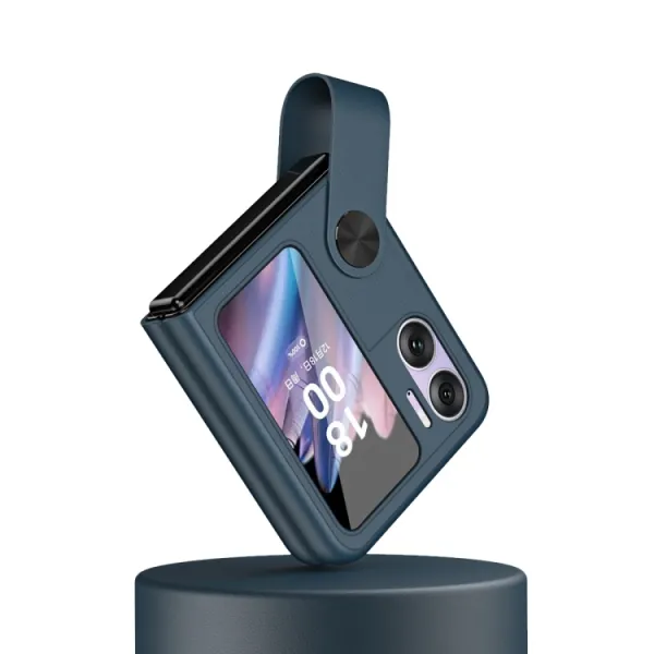 SWIFT Ochranný obal s držiakom Oppo Find N2 Flip modrý