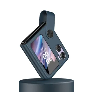 SWIFT Ochranný obal s držiakom Oppo Find N2 Flip modrý