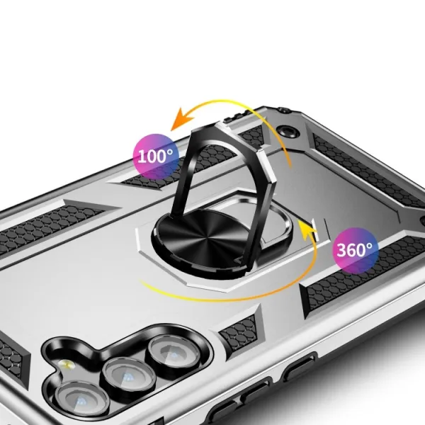 RING Obal s držiakom pre Samsung Galaxy A54 5G zelený