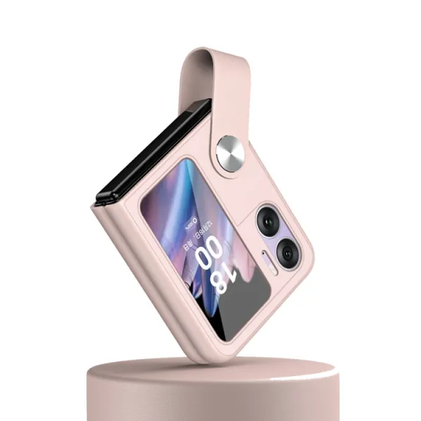 SWIFT Ochranný obal s držiakom Oppo Find N2 Flip ružový