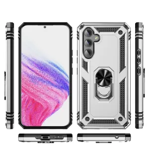 RING Obal s držiakom pre Samsung Galaxy A54 5G zelený