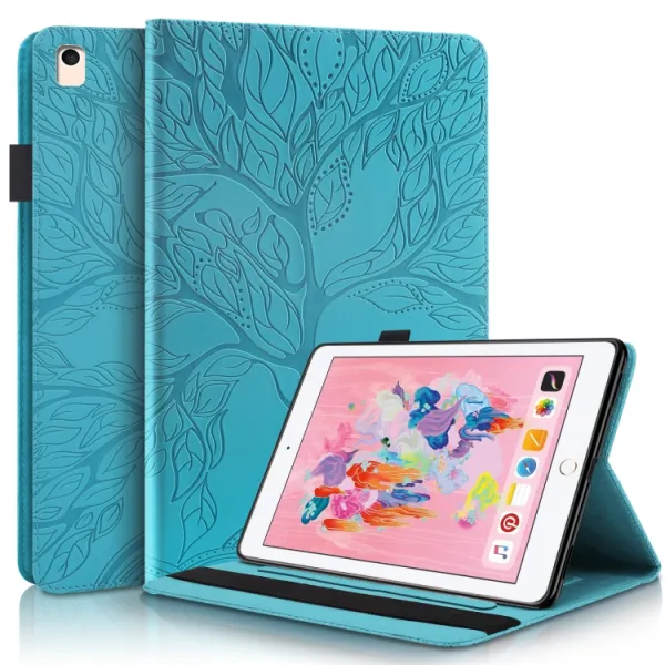 ART TREE Zaklápacie puzdro Apple iPad 9.7 (2017) / 9.7 (2018) / iPad Air (1 / 2) modré