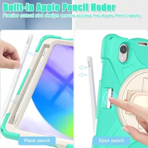 SOLID Ochranné puzdro pre Apple iPad mini 2021 / iPad mini 2024 mentolové